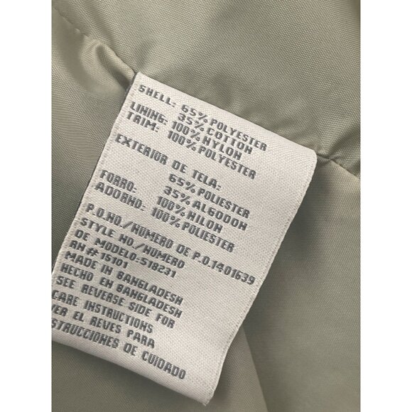 Weather Tamer Women Green Removable Hooded Wind Breaker Rain Jacket Size S - Picture 16 of 16